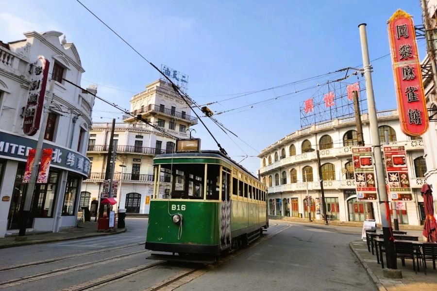 C-Drama Locations - Shanghai Film Park: Nanjing Road