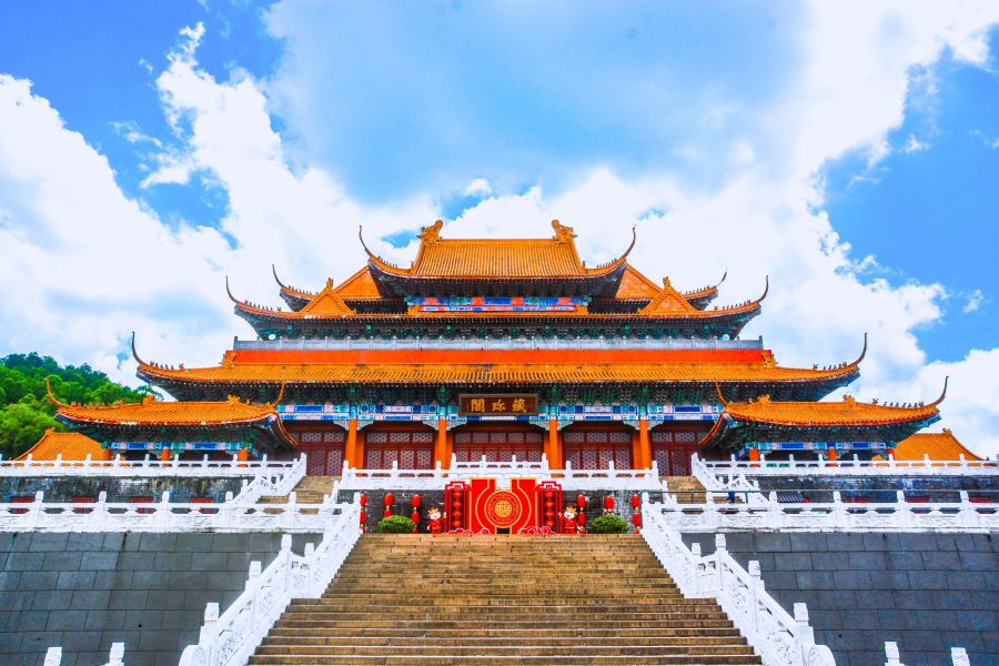 Le Location dei C-Drama - CCTV Nanhai Movie And Tv Town: Area del Palazzo Celeste