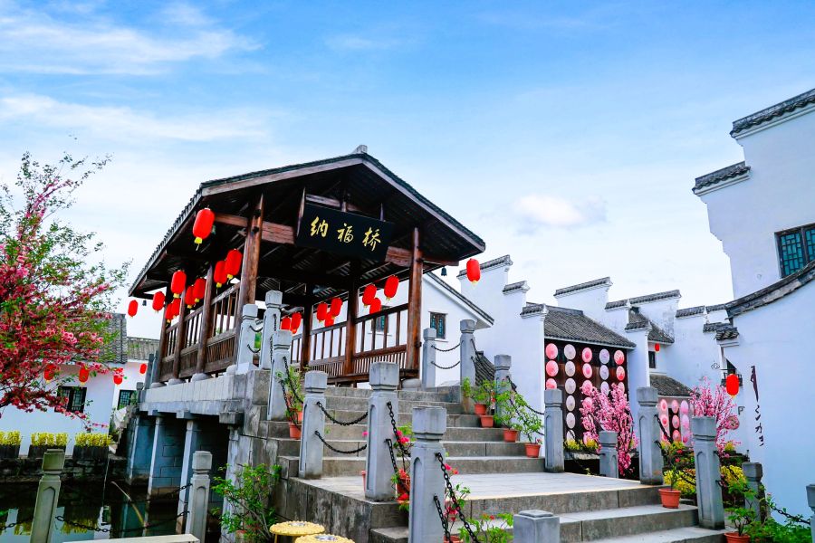 Le Location dei C-Drama - CCTV Nanhai Movie And Tv Town: Area del Villaggio Fluviale di Jiangnan