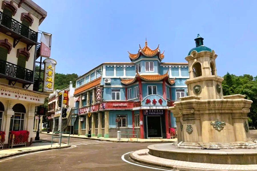 Le Location dei C-Drama - Zhongshan Movie and Television Town: Area panoramica dedicata alla Cina